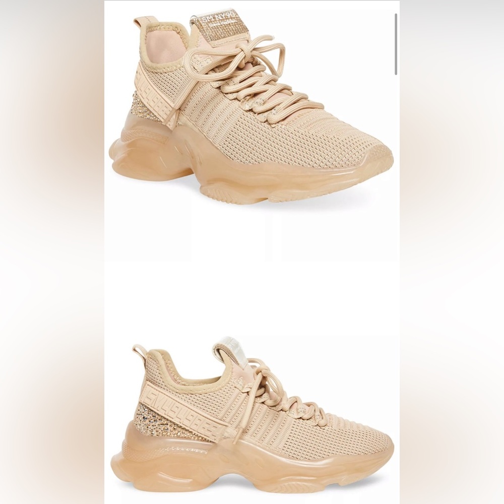 Steve Madden Crystal Blinged out sneakers